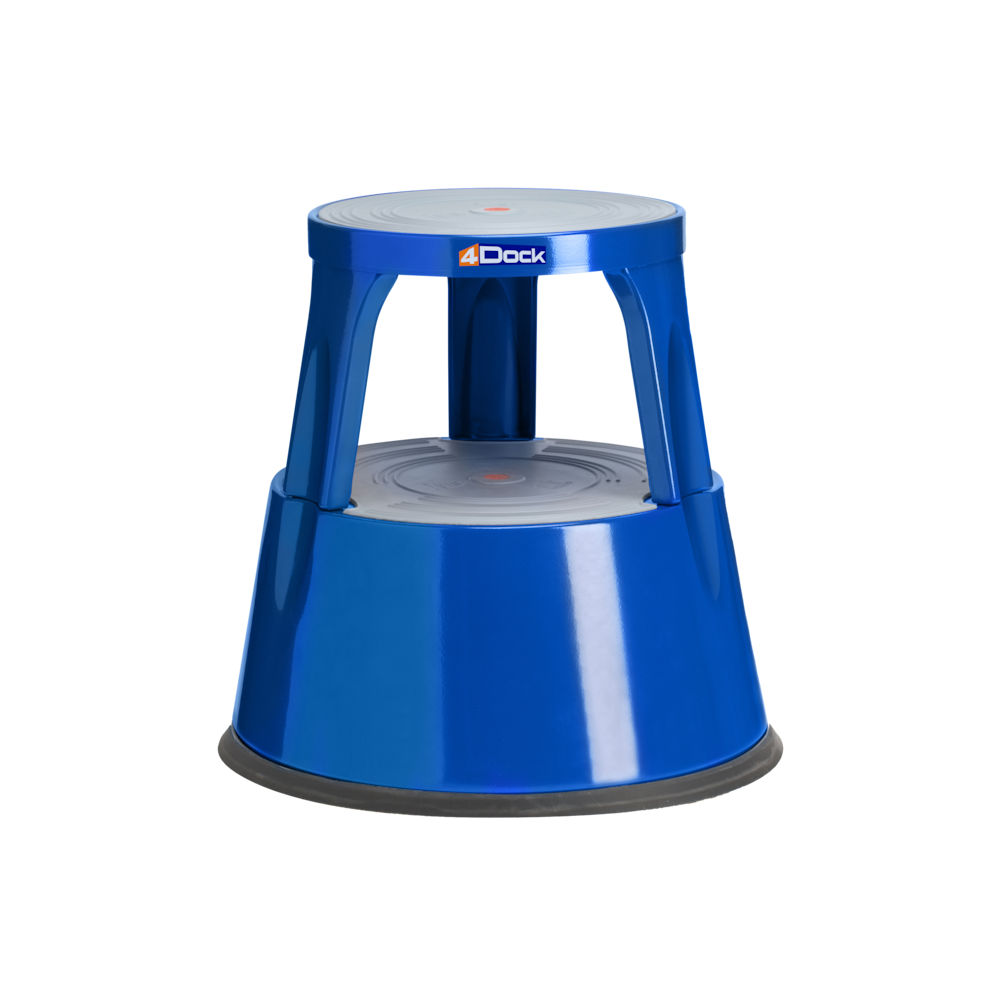 Metal Rolling Step Stool_4Dock